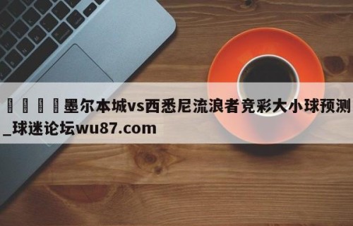 🍢墨尔本城vs西悉尼流浪者竞彩大小球预测_球迷论坛wu87.com