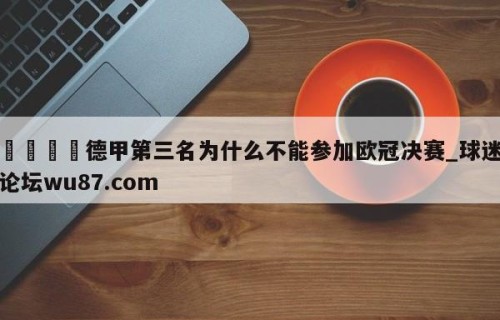 🍢德甲第三名为什么不能参加欧冠决赛_球迷论坛wu87.com